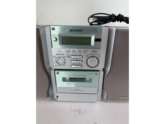 Stereo-set sharp, xl-40 - afbeelding 2 van  5