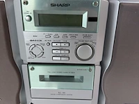 Stereo-set sharp, xl-40 - afbeelding 2 van  5