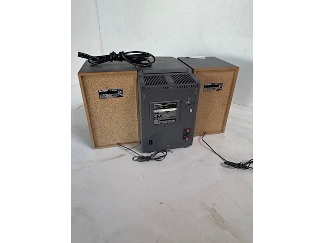 Stereo-set sharp, xl-40 - afbeelding 4 van  5