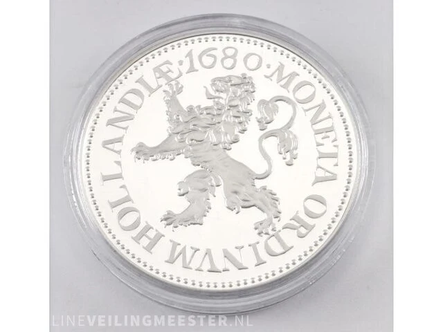 Sterling zilveren munt nederland - afbeelding 2 van  2