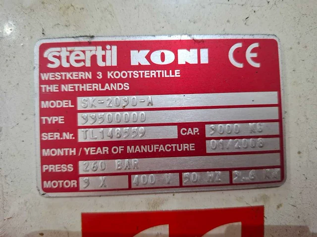 Stertil koni - ks-2030-a - 2 kolomsbrug - afbeelding 5 van  6