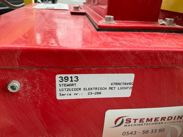 Stewart - xtractavac xve - uitzuigmachine voor verwijderen isolatie spouwmuur - afbeelding 5 van  25