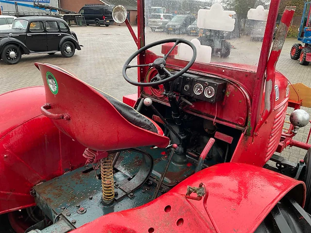 Steyr 180 kikker oldtimer tractor - afbeelding 4 van  14