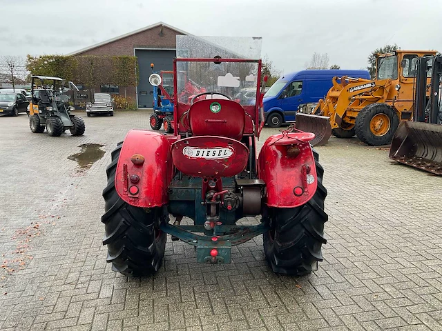 Steyr 180 kikker oldtimer tractor - afbeelding 12 van  14