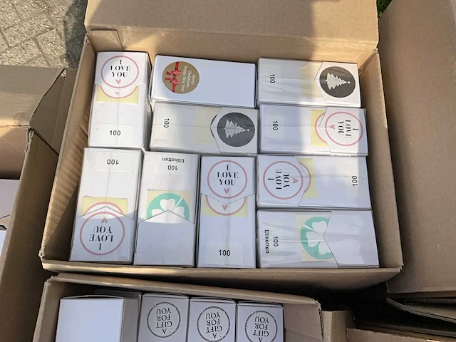 Stickers (24500x) - afbeelding 1 van  4