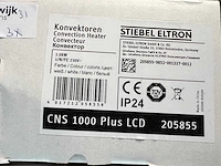 Stiebel eltron - cns 1000 plus lcd - elektrische convector kachel (3x) - afbeelding 2 van  3