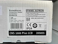 Stiebel eltron - cns 1000 plus lcd - elektrische convector kachel - afbeelding 2 van  3