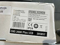 Stiebel eltron - cns 2000 plus lcd - elektrische convector kachel - afbeelding 2 van  3