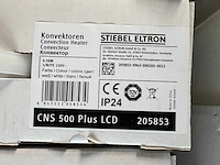 Stiebel eltron - cns 500 plus lcd - elektrische convector kachel (2x) - afbeelding 2 van  3