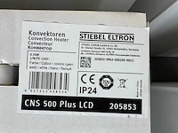 Stiebel eltron - cns 500 plus lcd - elektrische convector kachel (3x) - afbeelding 2 van  3