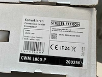 Stiebel eltron - cwm 1000 p - elektrische convector kachel (2x) - afbeelding 2 van  3