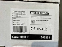 Stiebel eltron - cwm 2000 p - elektrische convector kachel (2x) - afbeelding 2 van  4