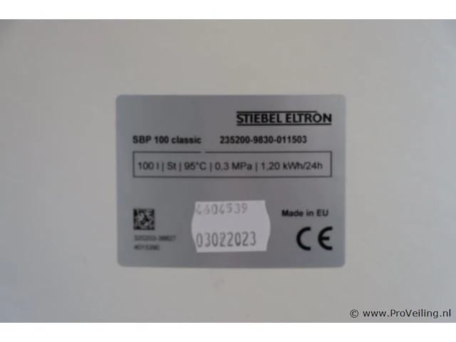 Stiebel eltron luchtbronwarmtepompen - buffervatcilinders type sbp 100 classic incl. vaillant vulstation & vaillant geotherm hybride vws 36/4.1 230v brine/water-warmtepomp - afbeelding 15 van  19