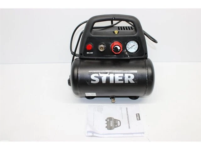 Stier - compressor mkt 215-8-6 - olievrij - 230v - afbeelding 4 van  5