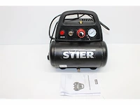 Stier - compressor mkt 215-8-6 - olievrij - 230v - afbeelding 4 van  5