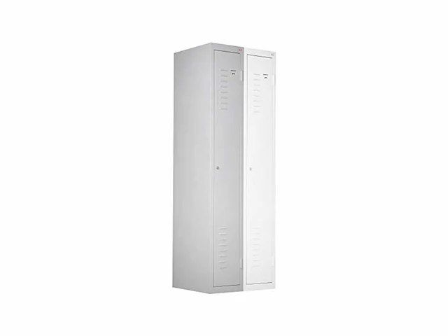 Stier aanbouwelement voor garderobekast 1800 x 300 x 500 mm lichtgrijs - afbeelding 1 van  2