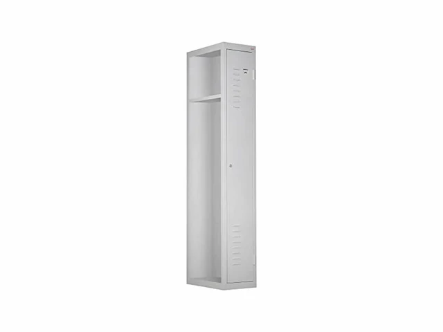 Stier aanbouwelement voor garderobekast 1800 x 300 x 500 mm lichtgrijs - afbeelding 2 van  2
