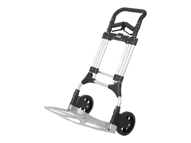 Stier aluminium steekwagen premium inklapbaar 200 kg - afbeelding 2 van  4