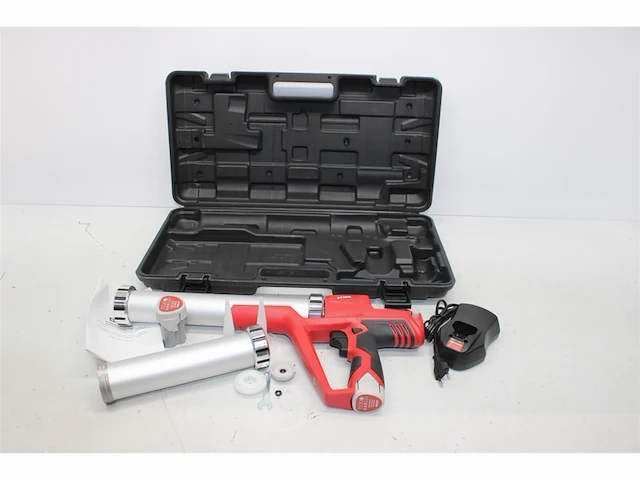 Stier basic+ accu-patroonpistool hoge knijpkracht uitgebreide accessoires - afbeelding 2 van  3