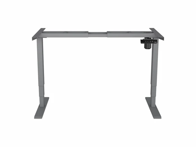 Stier elektrisch in hoogte verstelbaar tafelframe tha zwart voor bladafmetingen 120x60cm tot 180x80cm - afbeelding 1 van  4