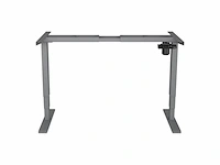 Stier elektrisch in hoogte verstelbaar tafelframe tha zwart voor bladafmetingen 120x60cm tot 180x80cm - afbeelding 1 van  4