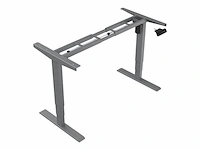 Stier elektrisch in hoogte verstelbaar tafelframe tha zwart voor bladafmetingen 120x60cm tot 180x80cm - afbeelding 2 van  4