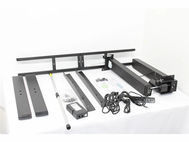 Stier elektrisch in hoogte verstelbaar tafelframe tha zwart voor bladafmetingen 120x60cm tot 180x80cm - afbeelding 4 van  4
