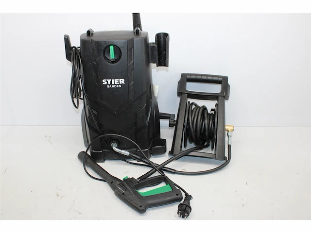 Stier hogedrukreiniger sdr-160, 2200 w met slanghaspel, 10 meter werkradius, 5 meter slang, 2 x sproeiers - afbeelding 5 van  6