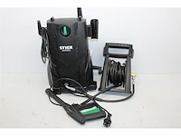 Stier hogedrukreiniger sdr-160, 2200 w met slanghaspel, 10 meter werkradius, 5 meter slang, 2 x sproeiers - afbeelding 5 van  6