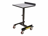 Stier materiaalstandaard, draagvermogen 50 kg, 740 - 990 mm - afbeelding 1 van  5