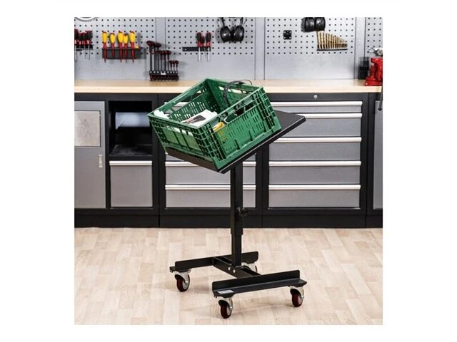 Stier materiaalstandaard, draagvermogen 50 kg, 740 - 990 mm - afbeelding 3 van  5