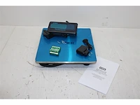 Stier pakketweegschaal platformweegschaal tot 300 kg roestvrij stalen plaat 30 x 30 cm - afbeelding 3 van  3