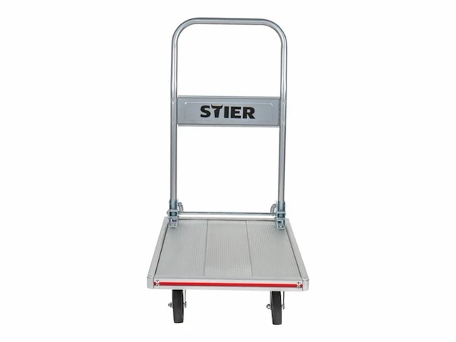 Stier platform truck aluminium transport trolley opvouwbare rand protector - afbeelding 2 van  5