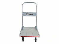 Stier platform truck aluminium transport trolley opvouwbare rand protector - afbeelding 2 van  5