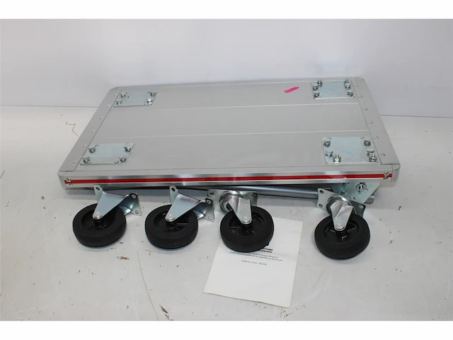 Stier platform truck aluminium transport trolley opvouwbare rand protector - afbeelding 4 van  5