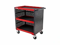 Stier servicewagen met geperforeerde paneelbekleding hxbxd 960x810x543 mm