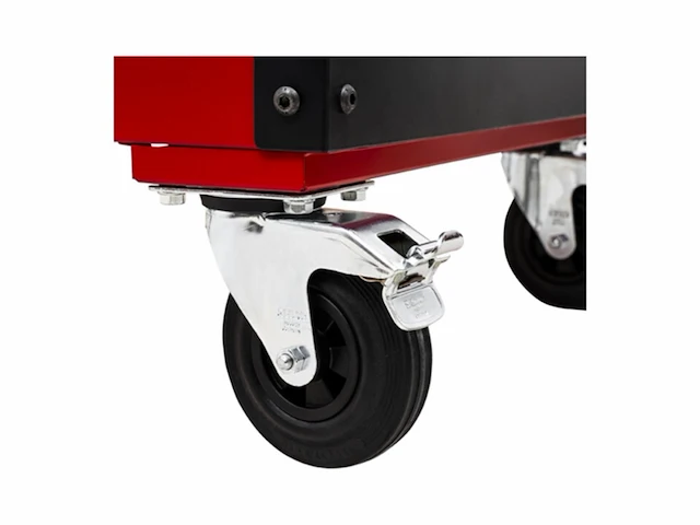 Stier servicewagen met geperforeerde paneelbekleding hxbxd 960x810x543 mm - afbeelding 3 van  3
