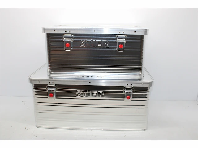 Stier set aluminium boxen 50 l + 85 l - afbeelding 2 van  3