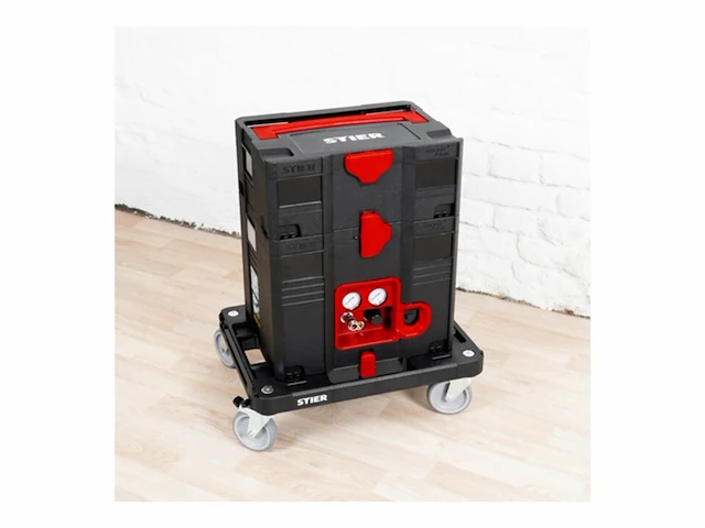 Stier systainer-compressorset incl. systainer ii t-loc, rolplank + perslucht-nagelpistool 6-delig - afbeelding 2 van  4