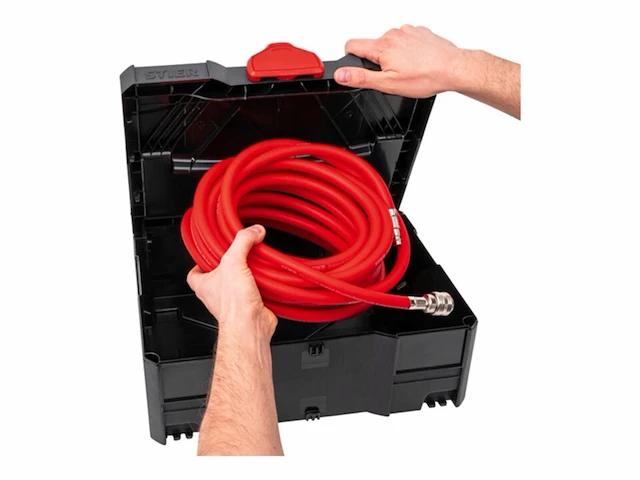 Stier systainer-compressorset incl. systainer ii t-loc, rolplank + perslucht-nagelpistool 6-delig - afbeelding 4 van  4