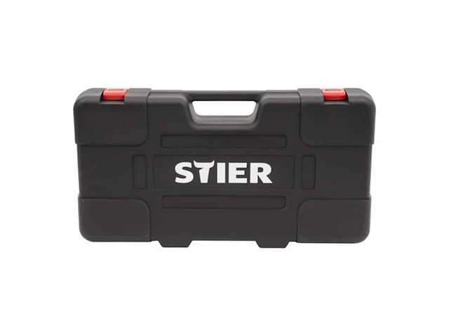 Stier wielmontageset 1/2'', bandenwisselset, 40-200 nm, 11 delig, in stevige koffer - afbeelding 1 van  6