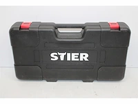 Stier wielmontageset 1/2'', bandenwisselset, 40-200 nm, 11 delig, in stevige koffer - afbeelding 5 van  6
