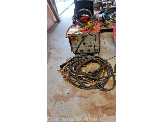 Stift lasmachine trw nelson, alpha850 - afbeelding 1 van  10