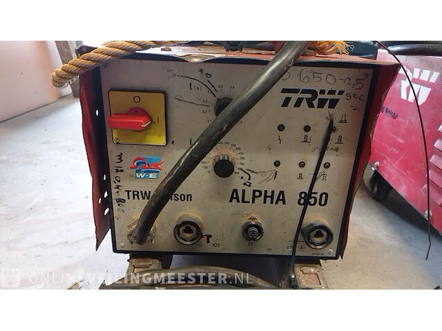 Stift lasmachine trw nelson, alpha850 - afbeelding 9 van  10