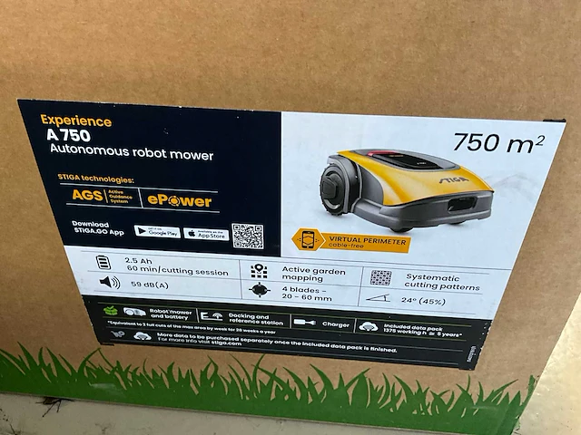 Stiga experience a 750 robotmaaier - afbeelding 7 van  7