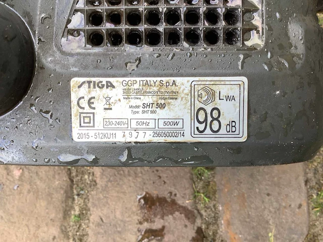 Stiga sht500 heggenschaar - afbeelding 5 van  5