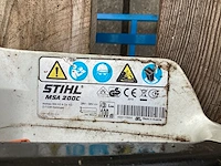 Stihl - msa 200 - kettingzaag - afbeelding 5 van  5