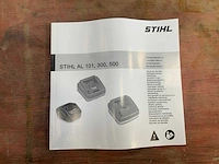 Stihl al101 acculader - afbeelding 4 van  5