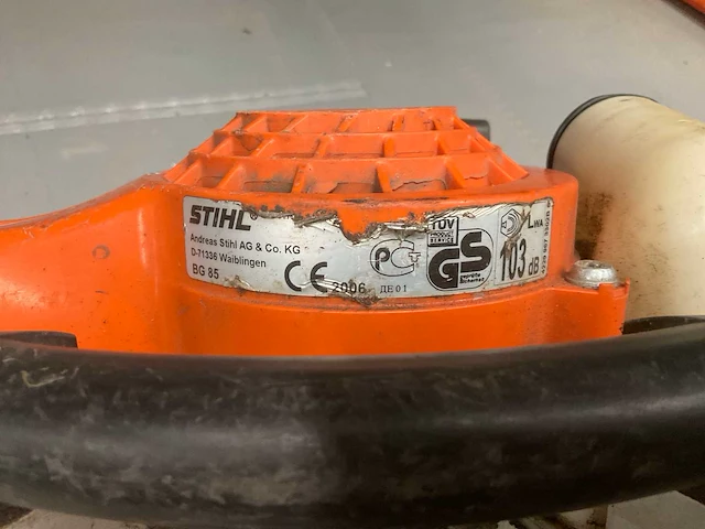 Stihl bg85 bladblazer - afbeelding 4 van  4