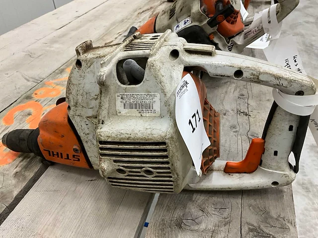 Stihl bt 45 benzine boormachine - afbeelding 3 van  5